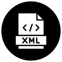 Xml Vector Icon Design Illustration