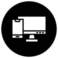 Responsive Vector Icon Design Illustration