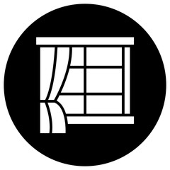 Window Vector Icon Design Illustration