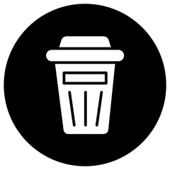 Trash Vector Icon Design Illustration