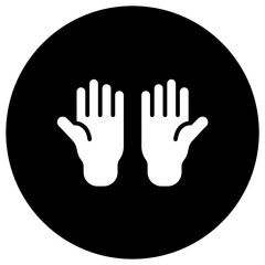 Obraz premium Gloves Vector Icon Design Illustration
