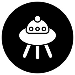 Ufo Vector Icon Design Illustration