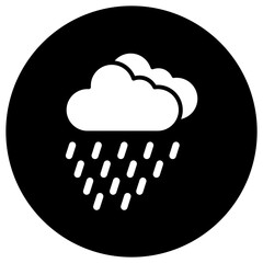 Rain Vector Icon Design Illustration