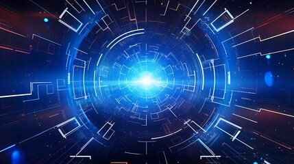 Artificial intelligence background, global business, internet network connection, internet of things, business intelligence concept