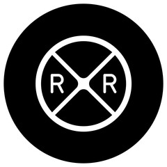 rail road Vector Icon Design Illustration
