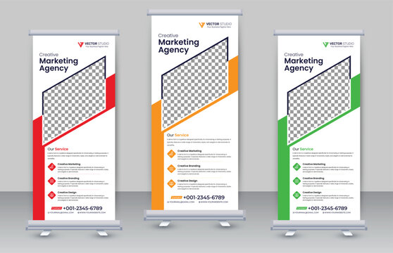 Business rollup banner design