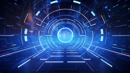 Obraz premium Artificial intelligence background, global business, internet network connection, internet of things, business intelligence concept