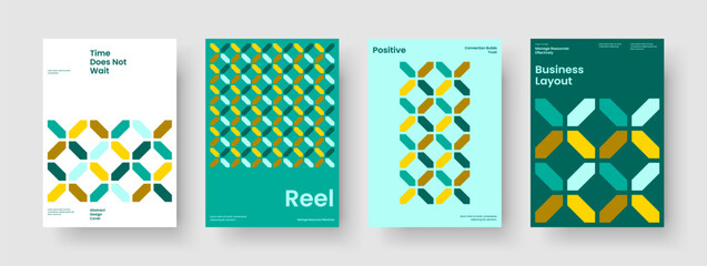 Obraz premium Creative Flyer Design. Isolated Banner Layout. Geometric Background Template. Business Presentation. Poster. Book Cover. Brochure. Report. Pamphlet. Handbill. Magazine. Portfolio. Catalog