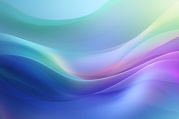 Fototapeta premium Liquid Color Waves Inspired by the Aurora Borealis, Creating a Magical and Ethereal Atmosphere in the Background, Generative AI