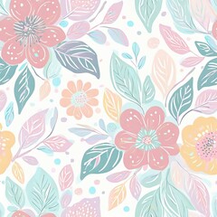 seamless floral pattern