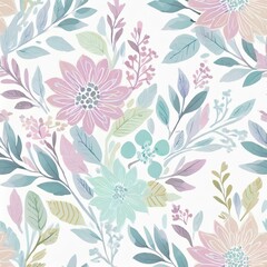 seamless floral background