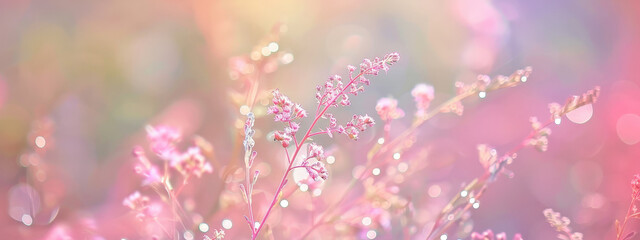 summer, nature, meadow, sunlight, background