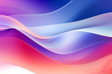 Obraz premium Liquid Color Waves with a Gradient Effect, Transitioning Seamlessly and Creating a Visually Captivating Background, Generative AI