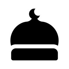 dome glyph icon