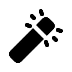 magic wand glyph icon