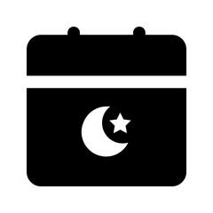 ramadan glyph icon