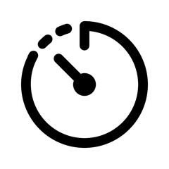 timer glyph icon