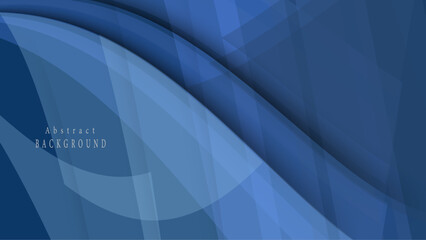 Modern blue square abstract technology background. Blue geometrical background.