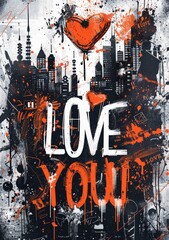 Painting With the Words Love You