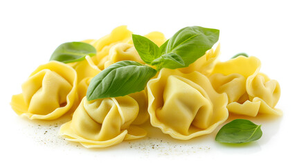 Tortellini, traditional Italian dumplings stuffed with savory fillings, evoke the essence of Italy's culinary heritage, Generative Ai

