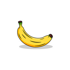 illustration of colorful banana
