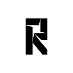 R letter logo icon