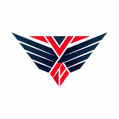 Creative Logo Concept with Abstract Branded Lines