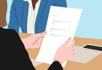 Professional handshake over a business agreement