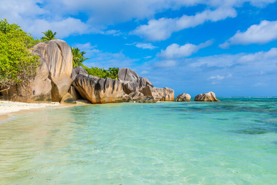 Anse source d'argent, La digue, Seychelles 