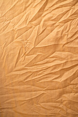 crumpled golden yellow cloth texture