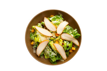 Grilled chicken with caesar salad