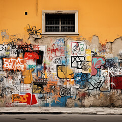 Graffitty wall