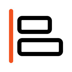 align left line icon