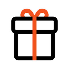 gift box line icon
