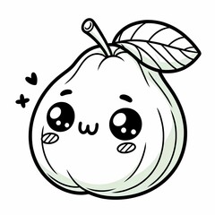 Obraz premium Fruit simbol or used to coloring also can ! 