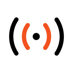 live streaming line icon