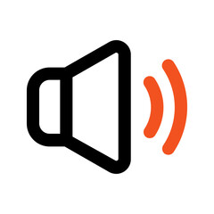 speaker line icon