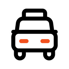 taxi line icon