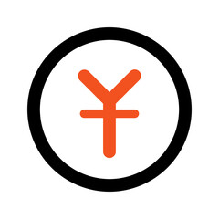 yen line icon
