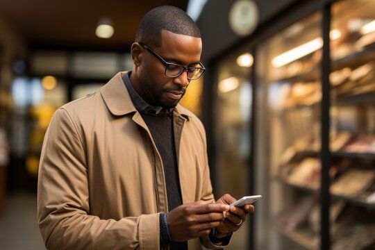 Explore the process of making secure mobile payments while shopping online, highlighting the convenience and security of digital transactions.