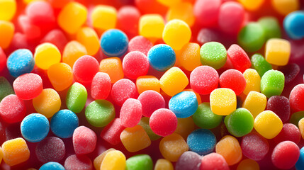 Obraz premium Colorful candy background