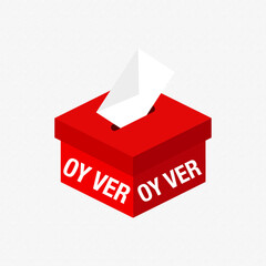 Turkish local election campaign: Türkiye Yerel seçimi kampanyas in Turkish language. Municipal Elections, Turkiye 2024