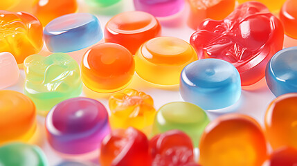 Colorful candy background