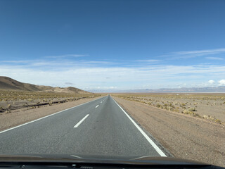 Cuesta de Lupin in the Altiplano near Purmamarca, Jujuy Argentina