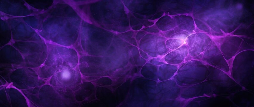 Purple Spider Web Background