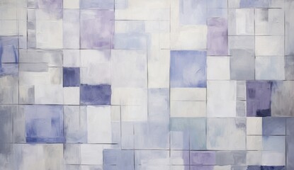 squares of light gray is an abstract gray and blue design
