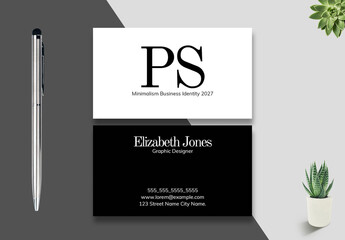 Business Card Layout