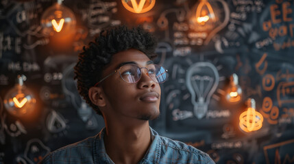 The curious mind of a student exploring new ideas