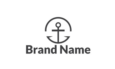 Set of nautical or marine themed icons and frames including ships anchors and wheels and circular rope frames and shields