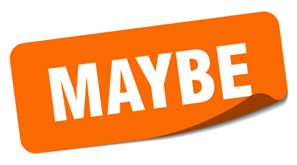 maybe sticker. maybe label